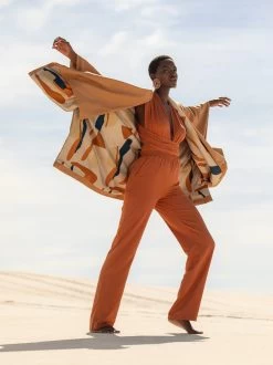 Reversible Amy Ben Poncho - Tilo Cream -Diarrablu reversible amy ben poncho tilo cream 634556