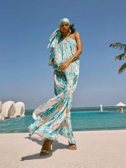 Satu Dress - Atoll Blu -Diarrablu satu dress atoll blu 608488