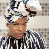 Scarf / Headwrap - NDAR White -Diarrablu scarf headwrap ndar white 281319