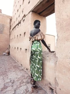 Seur Skirt - Nari Vert -Diarrablu seur skirt nari vert 623450