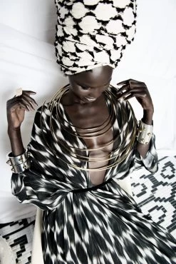 Boubou Kimono - Sokhna Black -Diarrablu sokhna kimono dress 375710