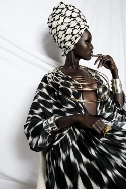 Boubou Kimono - Sokhna Black -Diarrablu sokhna kimono dress 389410