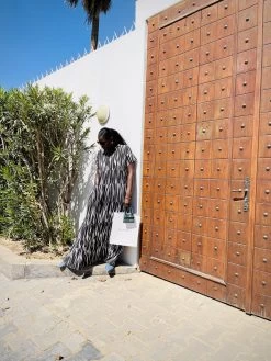 Sustainable Afua Dress - Guddi Black