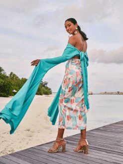 Sustainable Kinu Top - Solid Aqua -Diarrablu sustainable kinu top solid aqua 559494