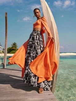 Sustainable Kinu Top - Solid Coral -Diarrablu sustainable kinu top solid coral 701840