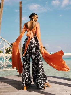 Sustainable Kinu Top - Solid Coral -Diarrablu sustainable kinu top solid coral 851210