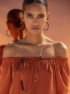 Sustainable Kudi Dress - Solid Rust -Diarrablu sustainable kudi dress solid rust 346679