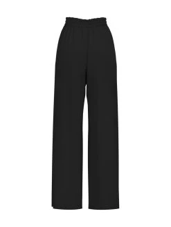 Sustainable Leer Pants - Solid Noir -Diarrablu sustainable leer pants solid noir 575085