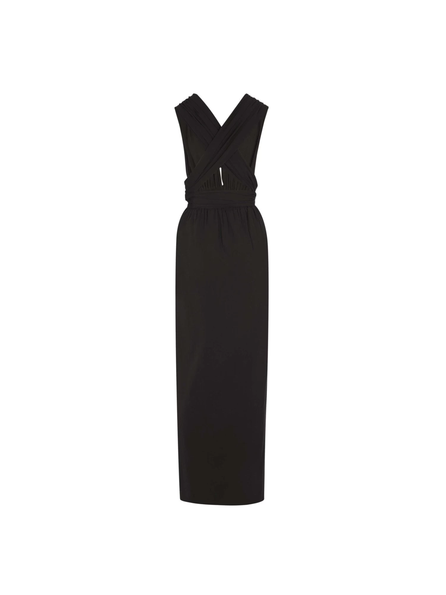 Sustainable Mailys Dress - Solid Noir 8 Sustainable Mailys Dress - Solid Noir – Image 6