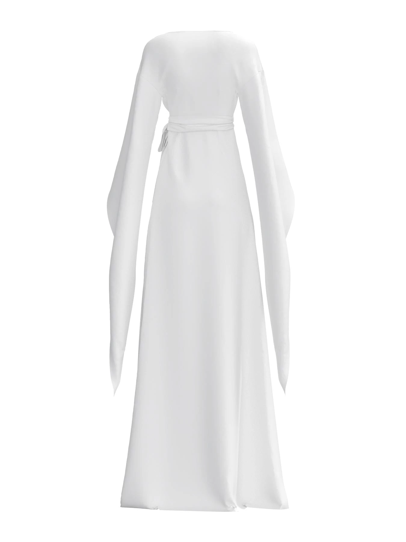 Sustainable Maya Dress - Solid Blanc 7 Sustainable Maya Dress - Solid Blanc – Image 5