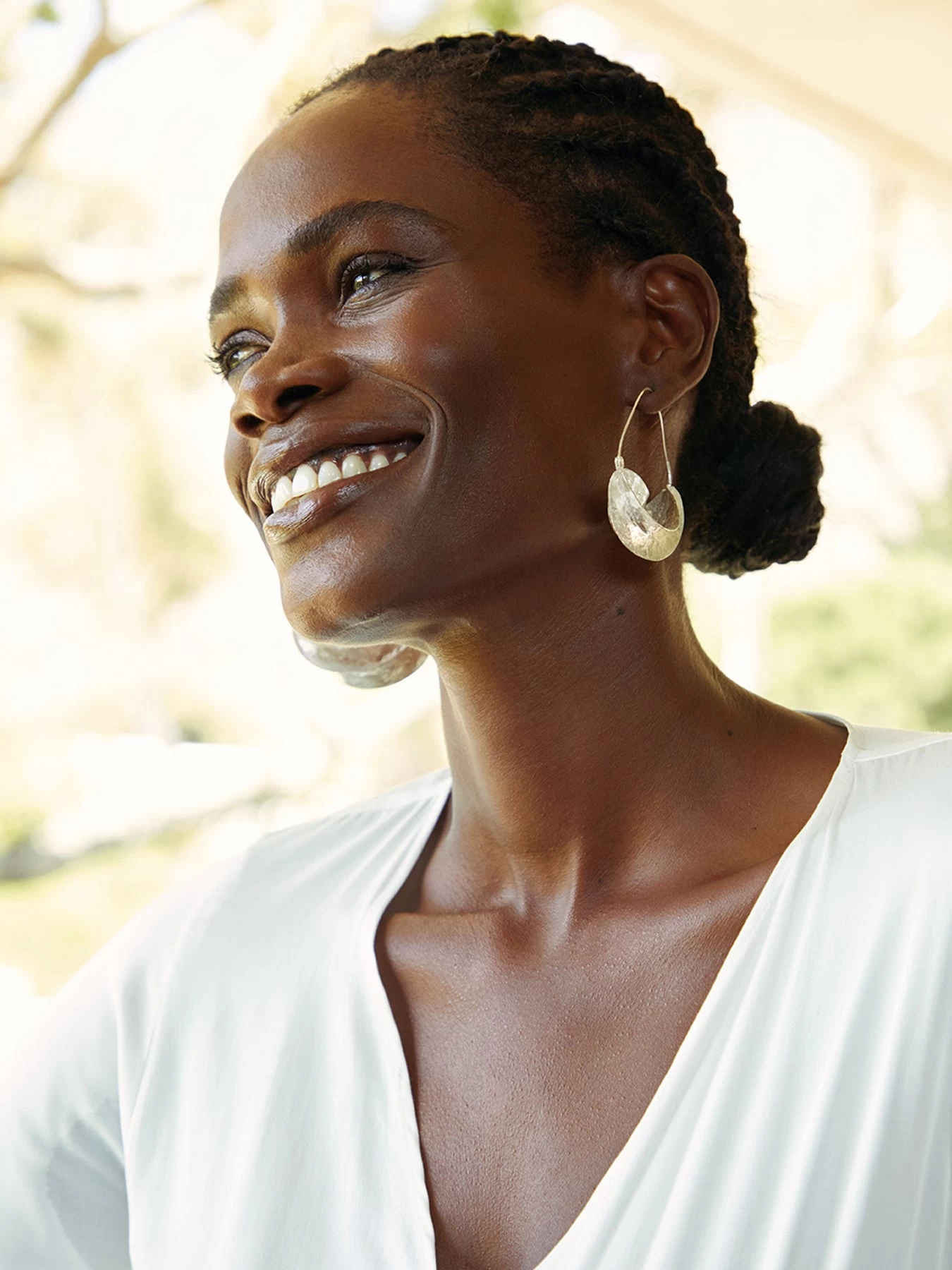 Sustainable Maya Dress - Solid Blanc 6 Sustainable Maya Dress - Solid Blanc – Image 4