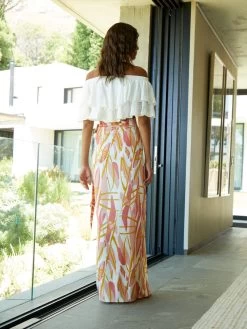 Sustainable Wairu Top - Solid Blanc -Diarrablu sustainable wairu top solid blanc 695603