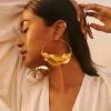 Twist Earrings - Gold Dipped -Diarrablu twist earrings gold dipped 609198