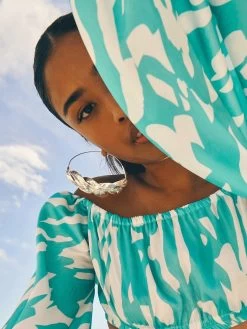 Twist Earrings - Sterling Silver -Diarrablu twist earrings sterling silver 191792