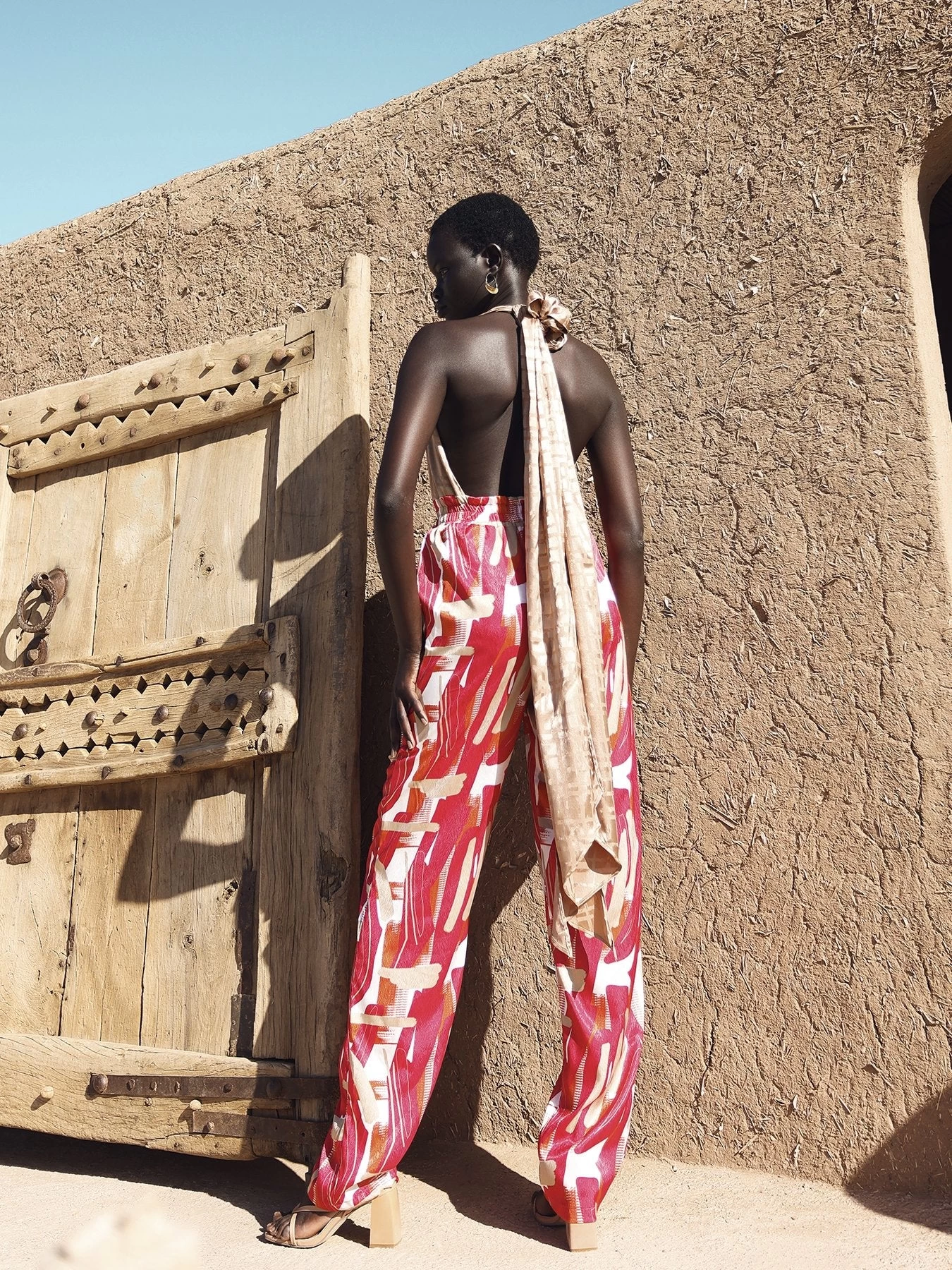 Umy Jumpsuit - Abstract Rose 7 Umy Jumpsuit - Abstract Rose – Image 5