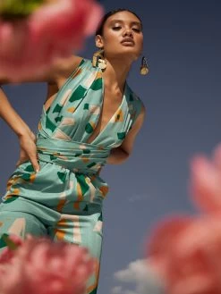 UMY Jumpsuit - Saly Vert -Diarrablu umy jumpsuit saly vert 228038