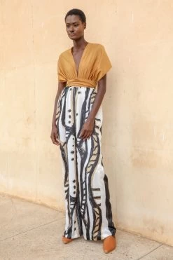 Umy Ben Jumpsuit - Sini White -Diarrablu umy sini convertible jumpsuit 244116