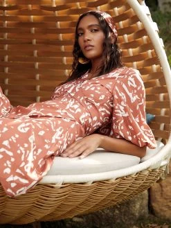 Yali Dress - Batik Rose -Diarrablu yali dress batik rose 109591